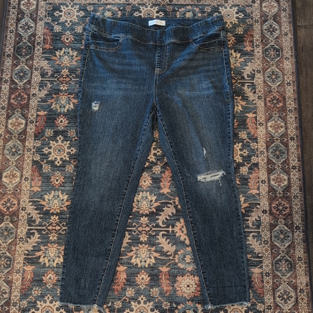 Lane Bryant Jeggings - Distressed - Size 18